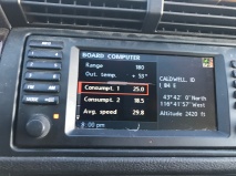 X5 Radio Consumption 25.0 MPG